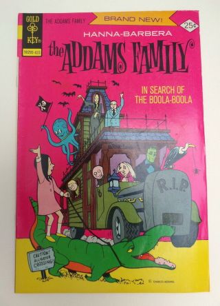 Bronze Age - The Addams Family Comic Book Number 1
