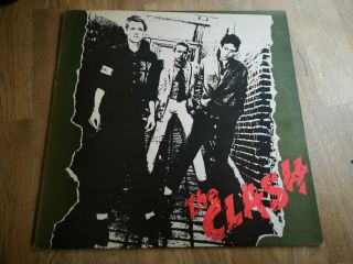 The Clash Lp Same Uk Cbs Press A - 5 B - 3 Punk Oi,