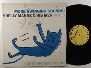 Shelly Manne & His Men More Swinging Sounds Vol.  5 Contemporary Lp Promo