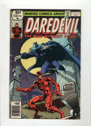 Daredevil 158 G/vg 3.  0 Cream To Off White Pages 1st Frank Miller Art