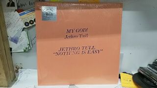 Jethro Tull " My God / Nothing Is Easy " Tmoq Orange / Black Vinyl Ex/ex