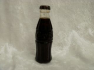 Vintage Miniature Coke Cola Permanent Match Lighter