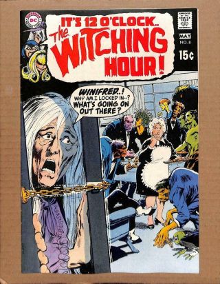 The Witching Hour 8 - Near 9.  0 Nm - Horror Mystery Adventure Dc Comics