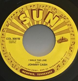 Johnny Cash / I Walk The Line & Folsom Prison Blues / 7 