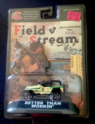 Racing Champions Field And Stream Diecast Park Ranger Jeep 1991 Issue 13