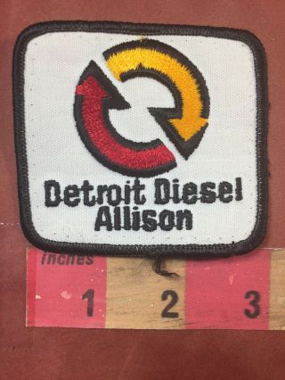 Vintage Detroit Diesel Allison Advertising Patch 00mn