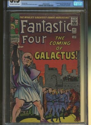 Fantastic Four 48 CGC 3.  5 | Marvel 1966 | 1st Silver Surfer & Galactus (Cameo). 2