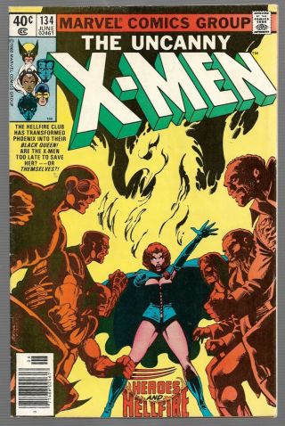 X - Men 134 (marvel,  1980) 1st Appearance Of Dark Phoenix - Movie Coming