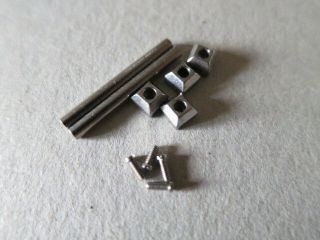 17mm @ 2x Stainless Steel Screws Parts For Cartier Pasha Watch Strap Spring Bars