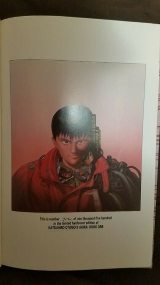 Akira Hardcover Graphitti Designs Fullcolor 1 - 5 Complete Set 3