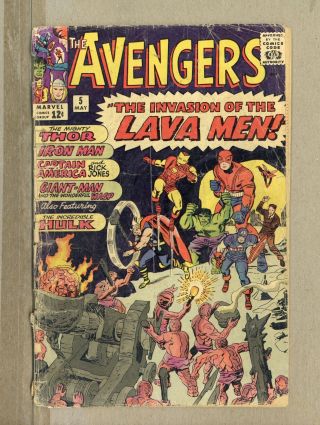 Avengers (1st Series) 5 1964 Pr 0.  5