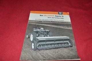 Oliver Tractor 76 Superior Grain Drill Dealer 