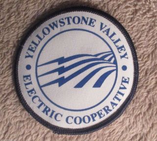 Yellowstone Valley Electric Cooperative Patch - 3 1/2 " X 3 1/2 "