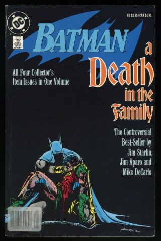 Batman A Death In The Family Trade Paperback Tpb Joker Robin Dark Knight 5th Prt