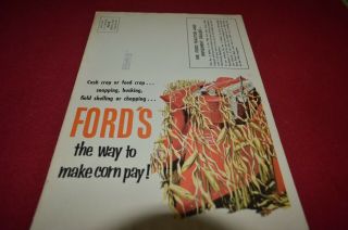Ford Tractor Mounted Corn Picker Dealer 