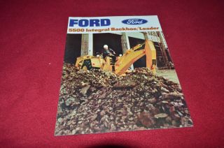 Ford Tractor 5500 Backhoe Loader Dealer 