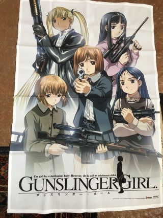 Gunslinger Girl Anime Flag/banner 24” X 35”