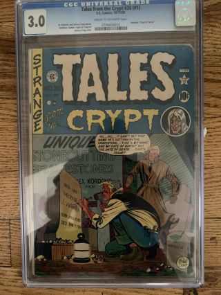 Tales From The Crypt 20 (feb - Mar 1952,  Ec)