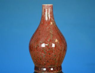 VERY FINE ANTIQUE CHINESE POLYCHROME PORCELAIN VASE MARKED KANGXI RARE D9180 4