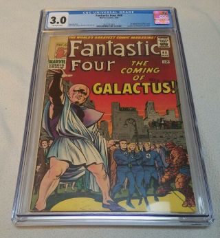 Fantastic Four 48 (marvel,  1966) Cgc 3.  0 1st Silver Surfer & Galactus