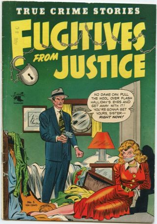 Fugitives From Justice 5 Vg (bondage Cover)