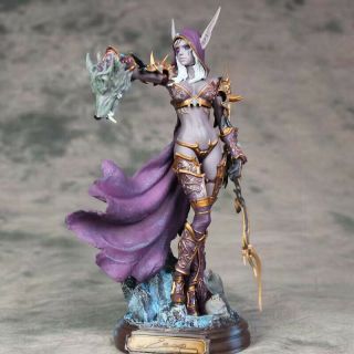 9 " World Of Warcraft Wow Sylvanas Windrunner Figure Statue No Box