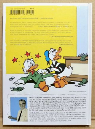 Walt Disney ' s Uncle Scrooge Only a Poor Old Man Hardcover Carl Barks HC 2