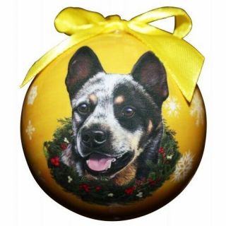 Australian Cattle Dog Christmas Ball Ornament 90