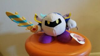 Sanei Kirby Adventure Kirby Plush Doll: 6 " - Meta Knight