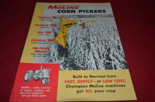 Minneapolis Moline Corn Pickers For 1960 Dealer Brochure Amil15 Ver2