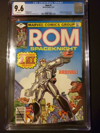 Rom 1 (marvel Comics,  1979) Cgc Graded 9.  6