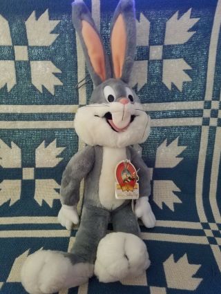 Bugs Bunny Plush From 1990 Made By The 24k Company Tm Vintage Happy 50th Birthd