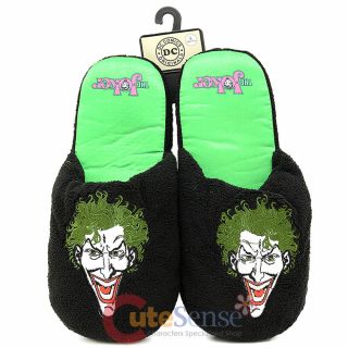 Dc Comics Batman Joker Plush Doll Slipper Plush Indoor Shoes : Men 