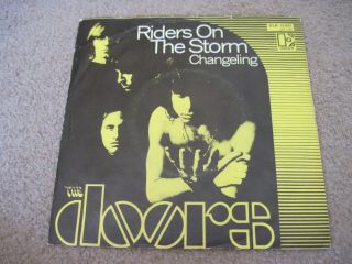 The Doors Riders On The Storm 1971 Elektra Germany Ex