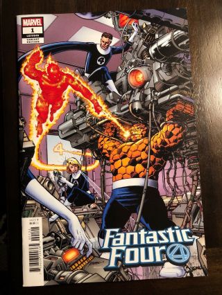 Fantastic Four 1 Perez 1:500 Variant Marvel Comics Nm