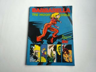 Barbarella The Moon Child 1978 Heavy Metal Adult Comic Book