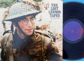 John Lennon Tapes Volume One Orig Us Lp Bag 5073 Beatles Pop Rock