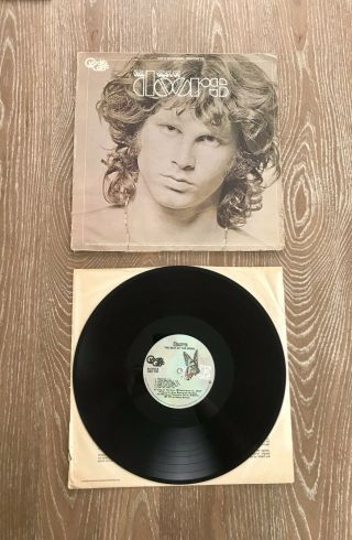 The Doors The Best Of Lp Record Album 1973 Elektra Quadra Disc Jim Morrison