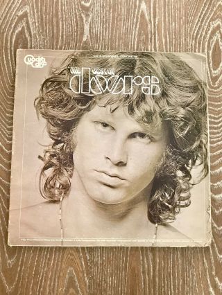 The Doors The Best Of LP Record Album 1973 Elektra Quadra Disc Jim Morrison 2