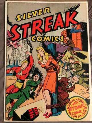 Silver Streak Comics 23 Lev Gleason 1946