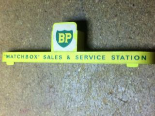 Vintage Bp Sales & Service Station Sign For Matchbox Toy Cars