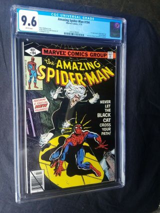 Spider - Man 194 Cgc 9.  6 (jul 1979) 1st Appearance Of Black Cat,  Key Book