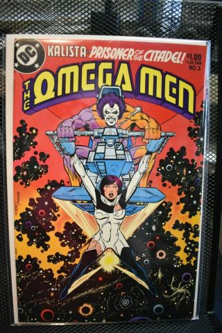 The Omega Men 3 Dc Comics 1983 1st Appearance Of Lobo Keith Giffen 9.  2