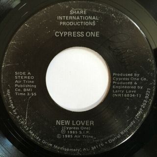 Cypress One Lover/lay Me Down Killer Rare Modern Soul Boogie 45 Hear