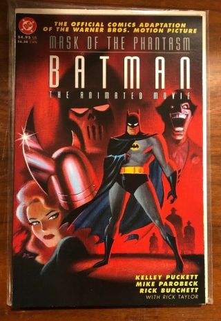 Batman Mask Of The Phantasm The Animated Movie 1 Dc 1993 1st Print Joker