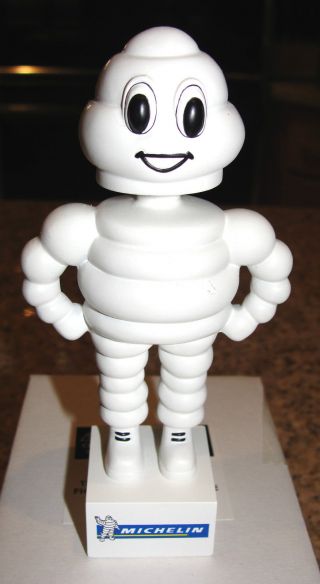 Michelin Man 4 " 3/4 Bobblehead Doll Promotional Michelin Tire Man Brand Newl@@k