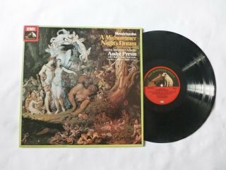 Mendelssohn A Midsummer Nights Dream Near Hmv Uk Quadraphonic Vinyl Lp