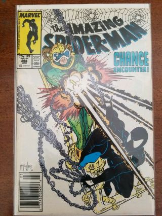 The Spider - Man 298 Marvel Comics Key 1st Mcfarlane Eddie Brock Venom Vf