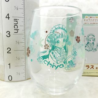 G0539 Japan Anime Glass Banpresto Is The Order A Rabbit ? Chiya
