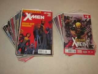 Wolverine And The X - Men 1 - 42 2011 & Wolverine And The X - Men 1 - 10 (1 - 12) 2014
